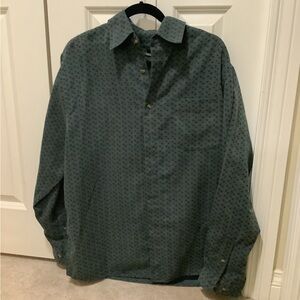 Denver Hayes Dark Green Button Down Shirt